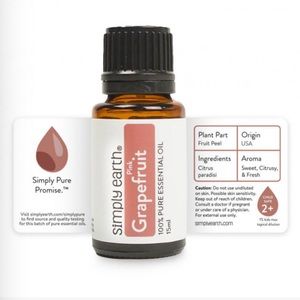 Simply Earth Grapefruit Essential Oil